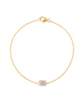 Gaia Asscher Cut Lab-Grown Diamond Bracelet (0.52ct tw.)