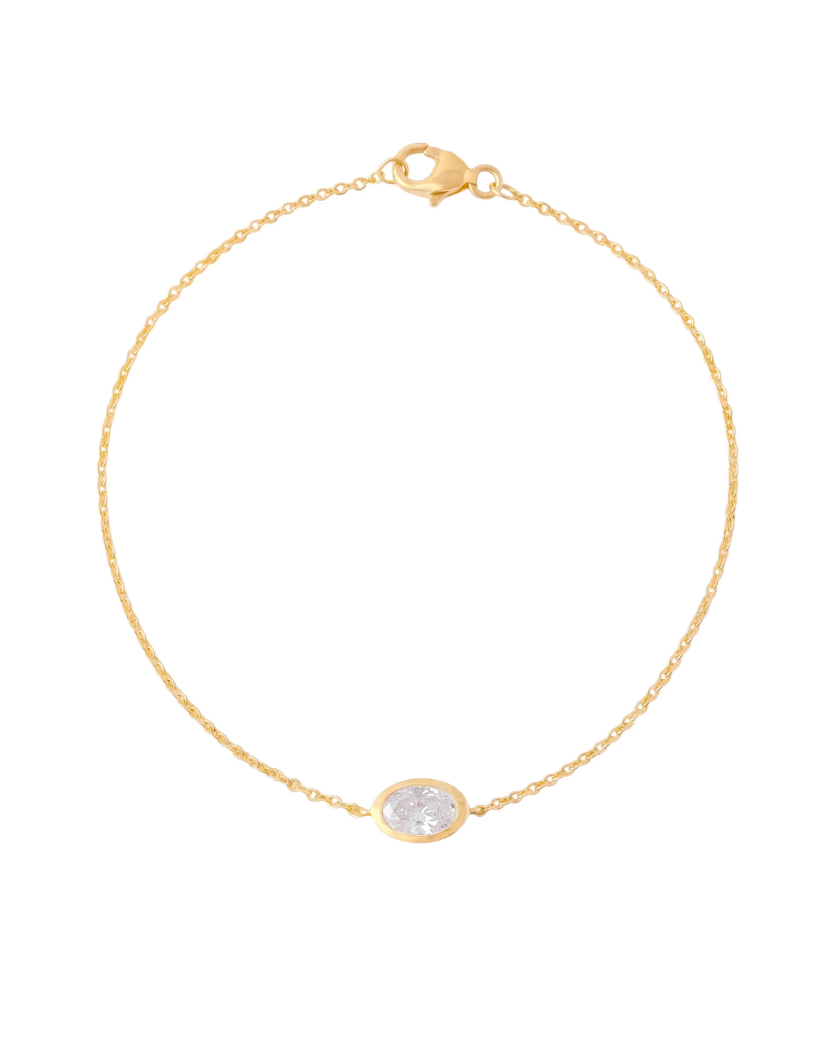 Gaia Oval Cut Lab-Grown Diamond Bracelet (0.53ct tw.)