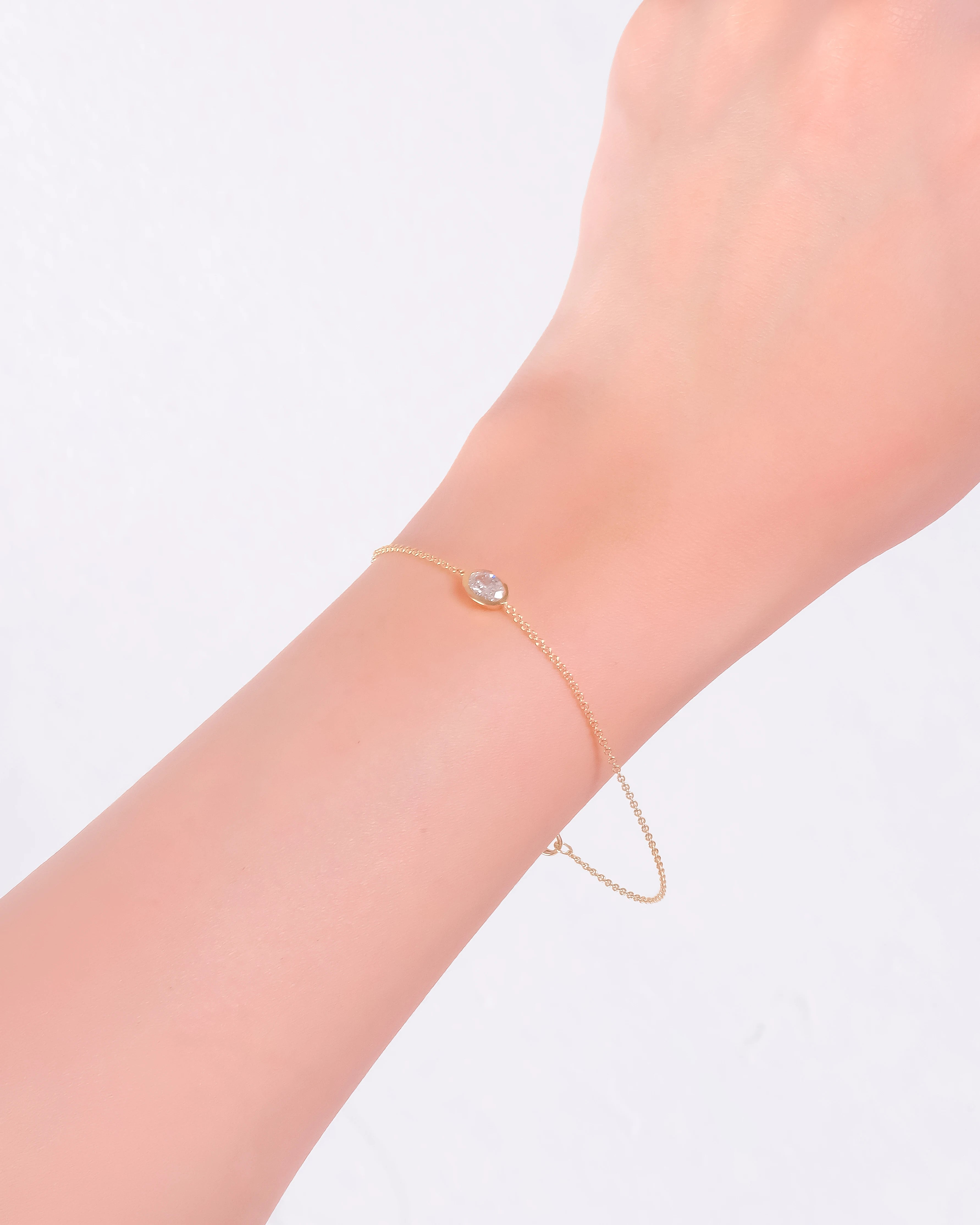 Gaia Oval Cut Bracelet