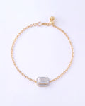 Lyra Emerald Halo Bracelet