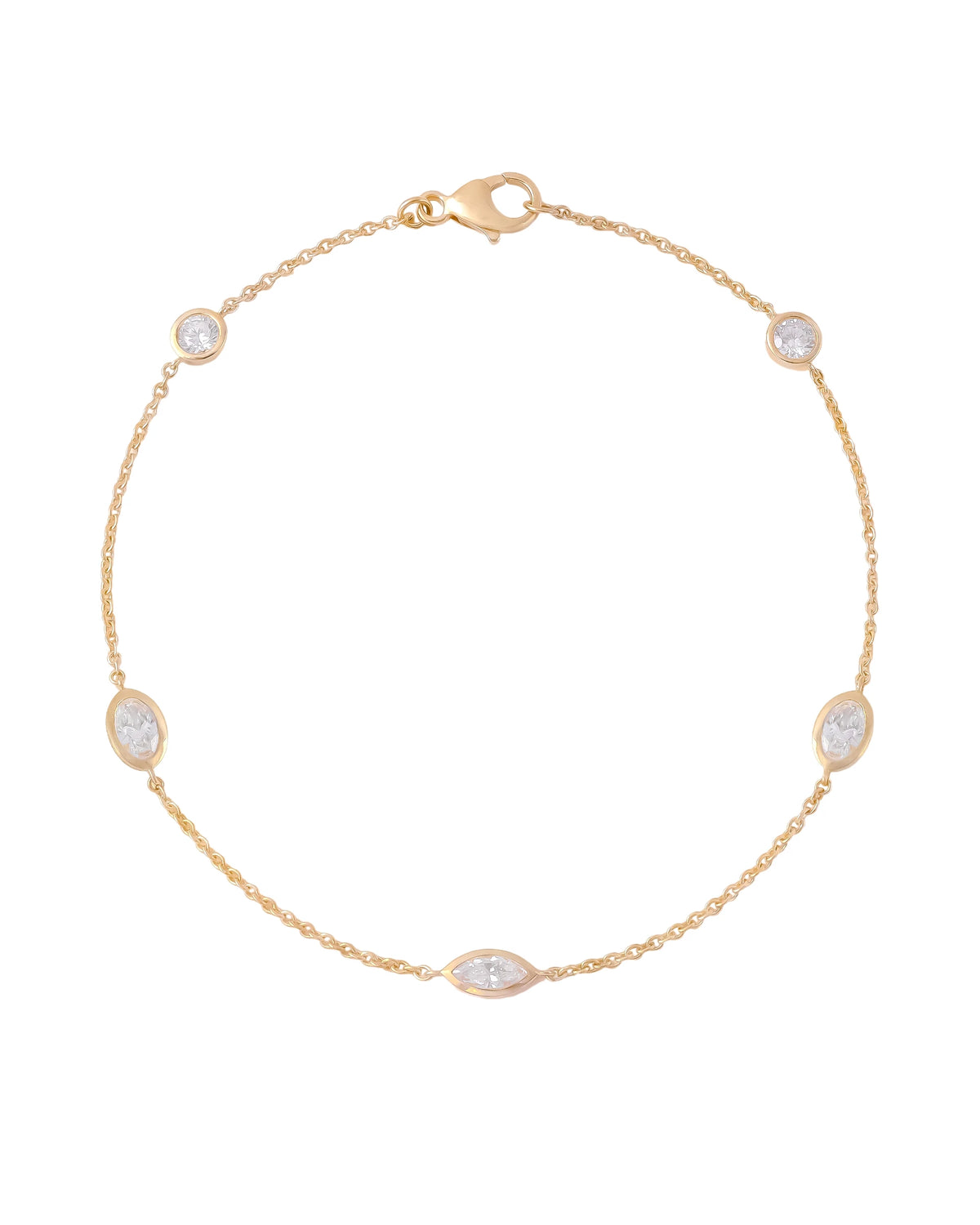 Gaia Lab-Grown Diamond Station Bracelet (0.76ct tw.)