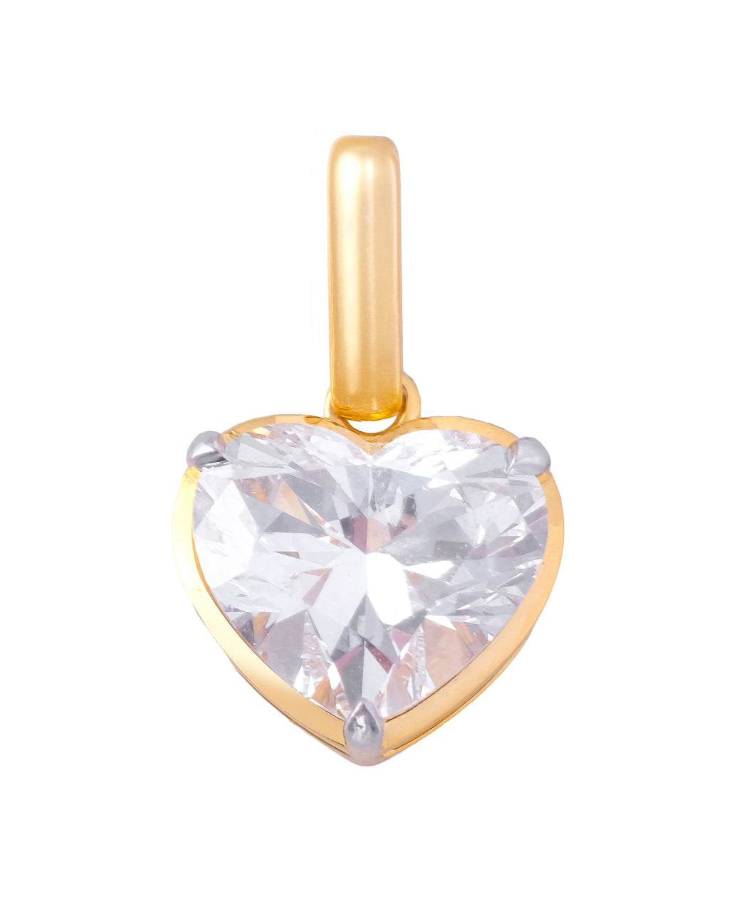 Solis Avoir Heart Lab-Grown Diamond Solitaire Pendant (3.04ct tw.)