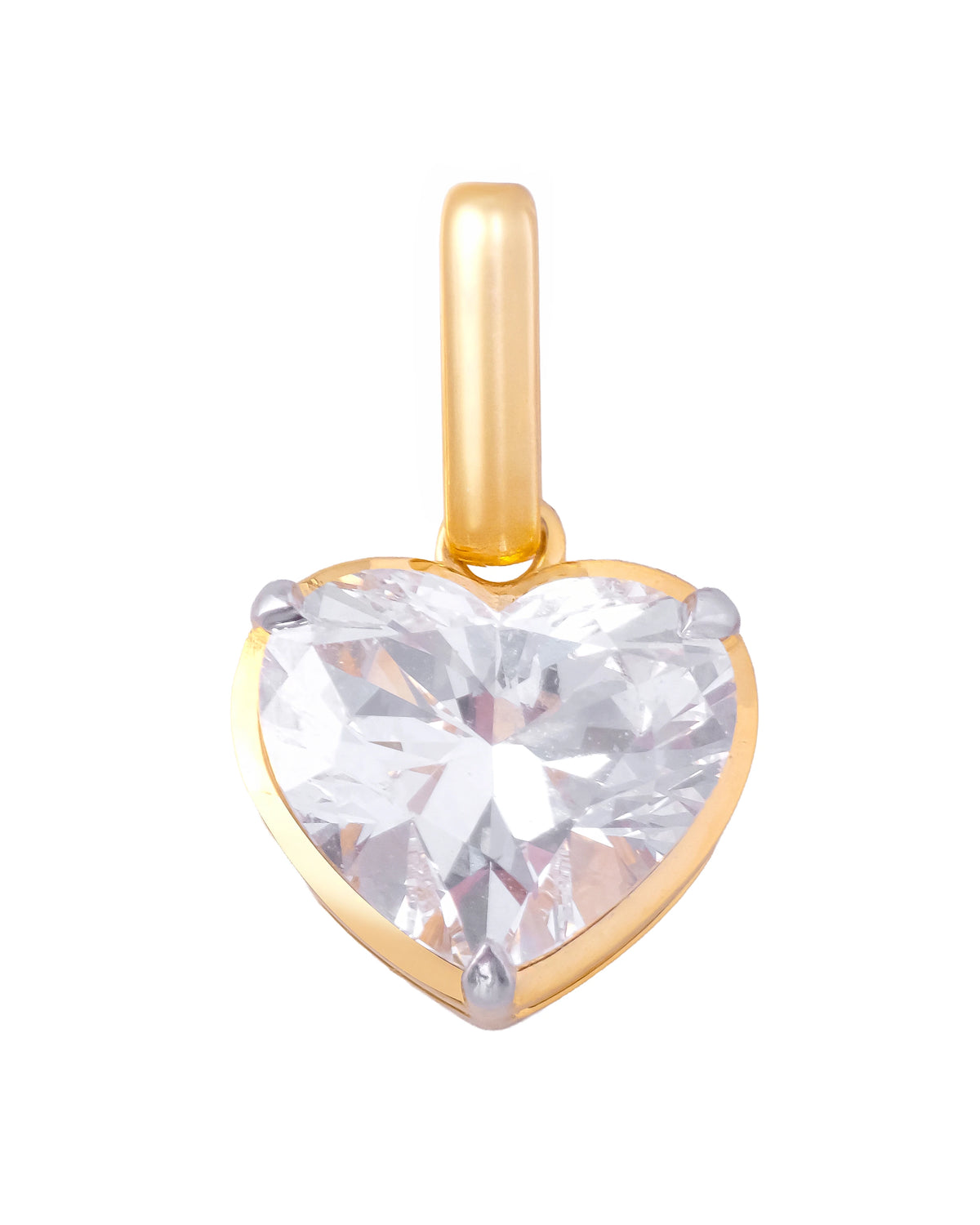 Solis Avoir Heart Lab-Grown Diamond Solitaire Pendant (3.04ct tw.)