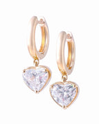 Pene Heart  Earrings