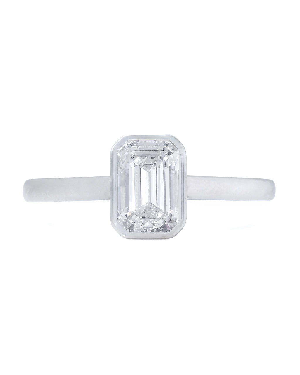 Alisson Engagement Lab-Grown Diamond Bezel Ring (1.05ct tw.)