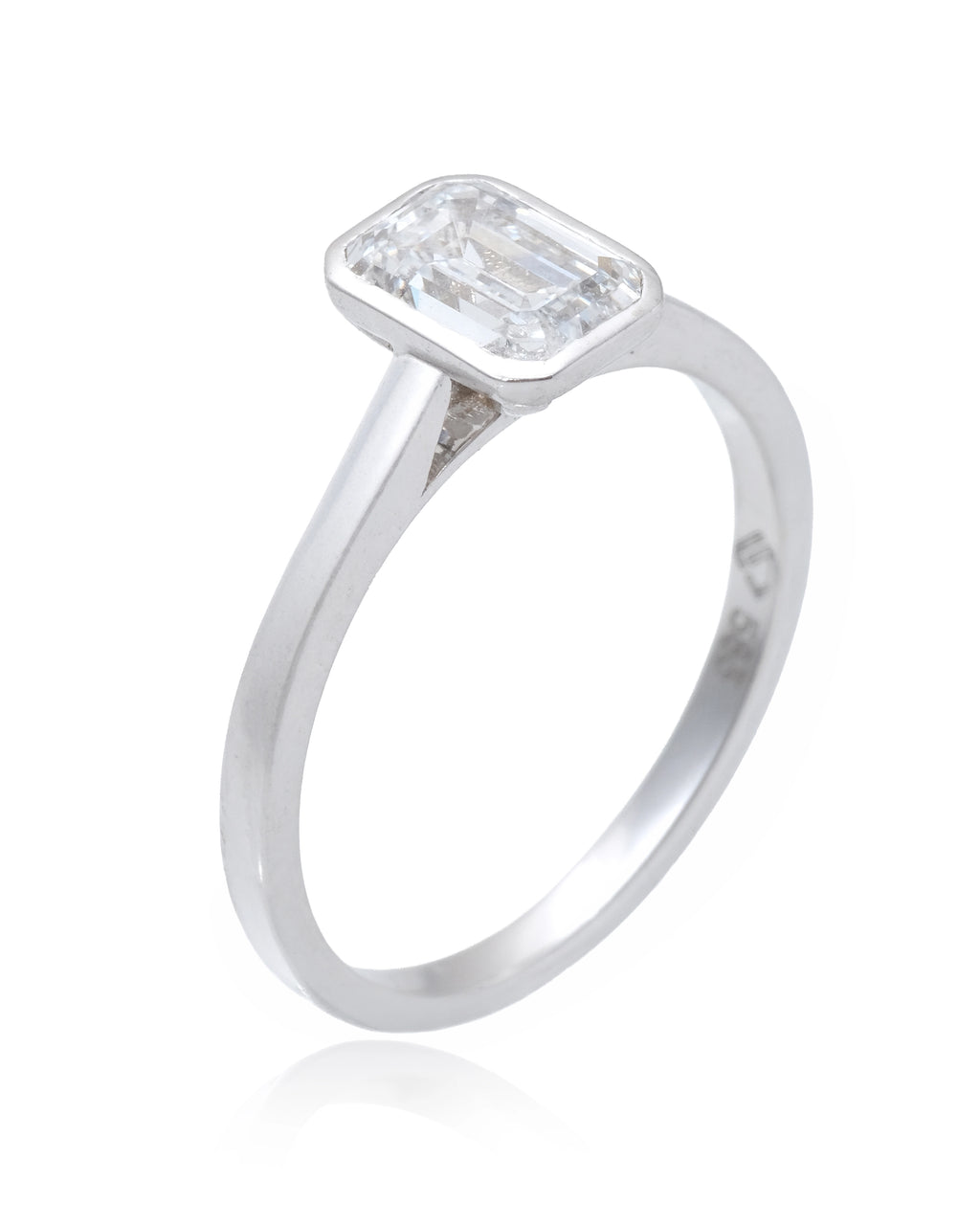 Alisson Engagement Lab-Grown Diamond Bezel Ring (1.05ct tw.)