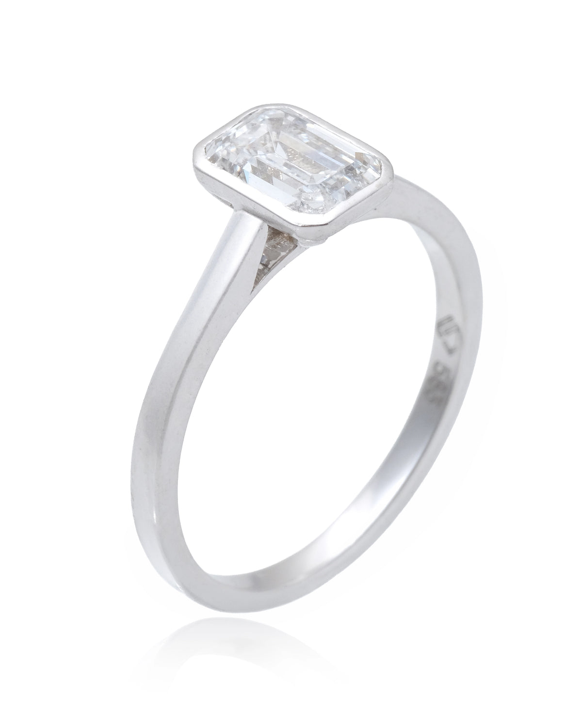 Alisson Engagement Lab-Grown Diamond Bezel Ring (1.05ct tw.)