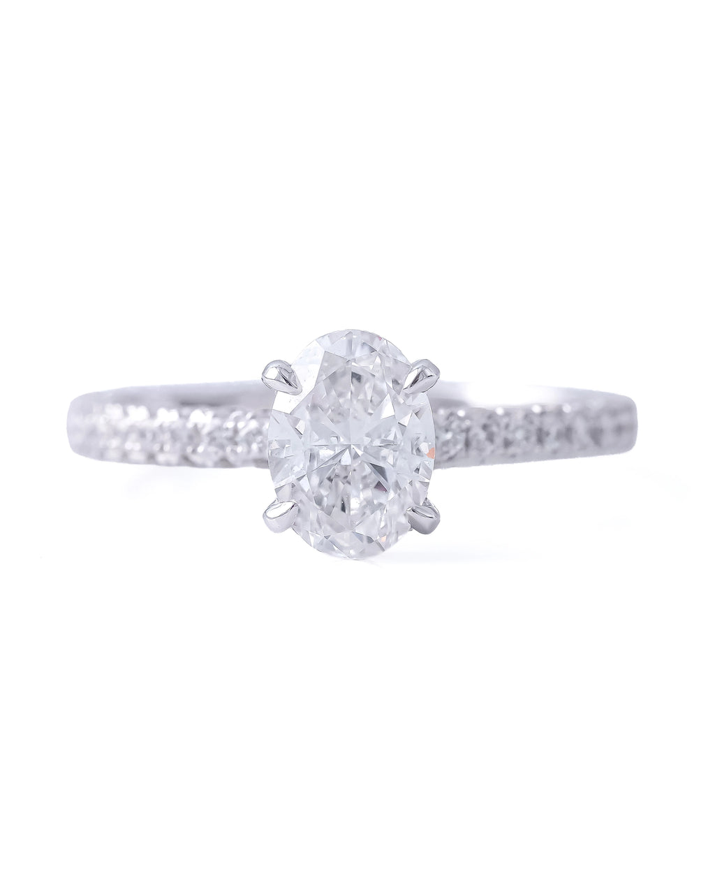 Dove Lab-Grown Diamond Hidden Halo Ring (1.0ct tw.)