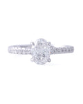 Dove Lab-Grown Diamond Hidden Halo Ring (1.0ct tw.)