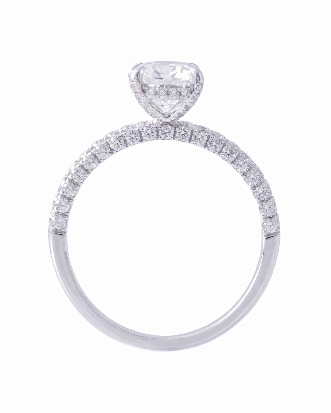 Dove Lab-Grown Diamond Hidden Halo Ring (1.0ct tw.)