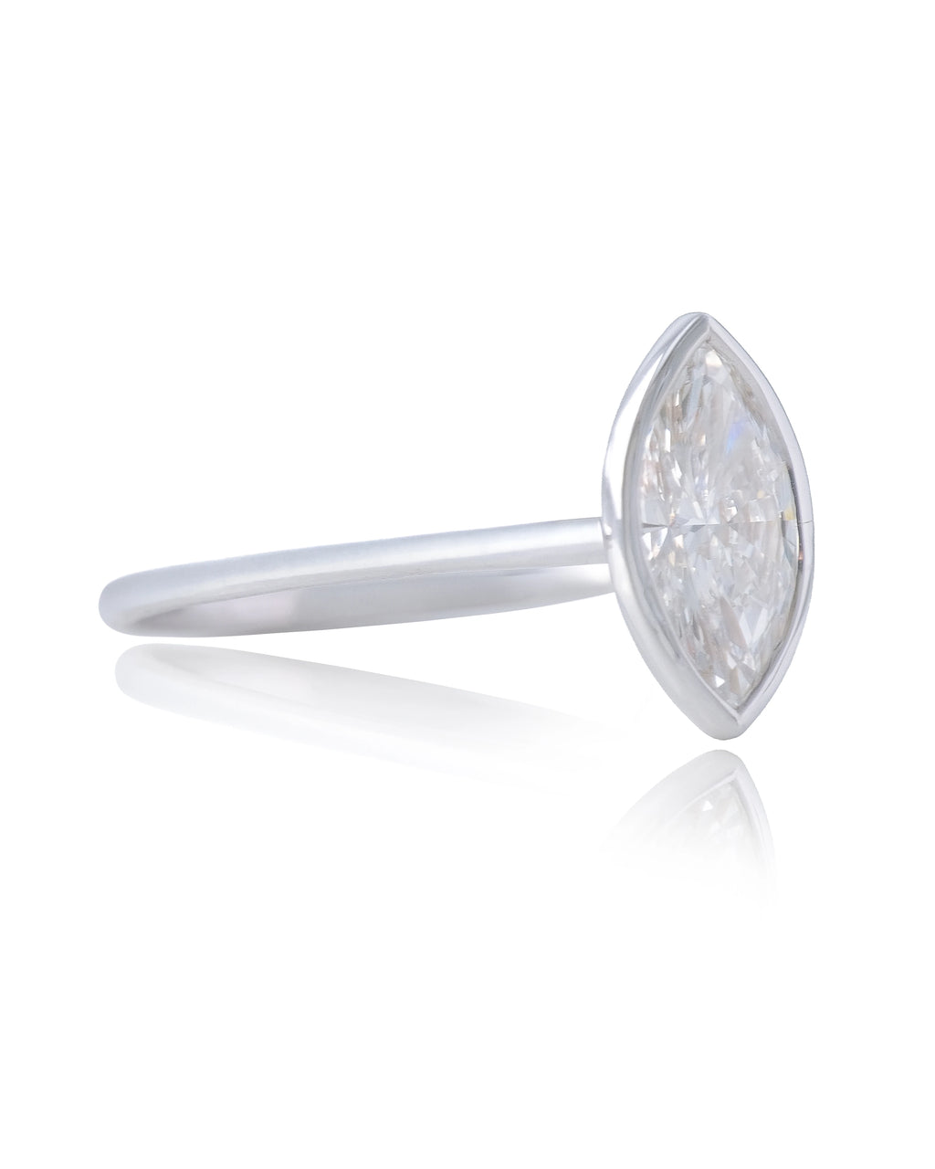 Miya Lab-Grown Diamond Bezel Ring (1.54ct tw.)