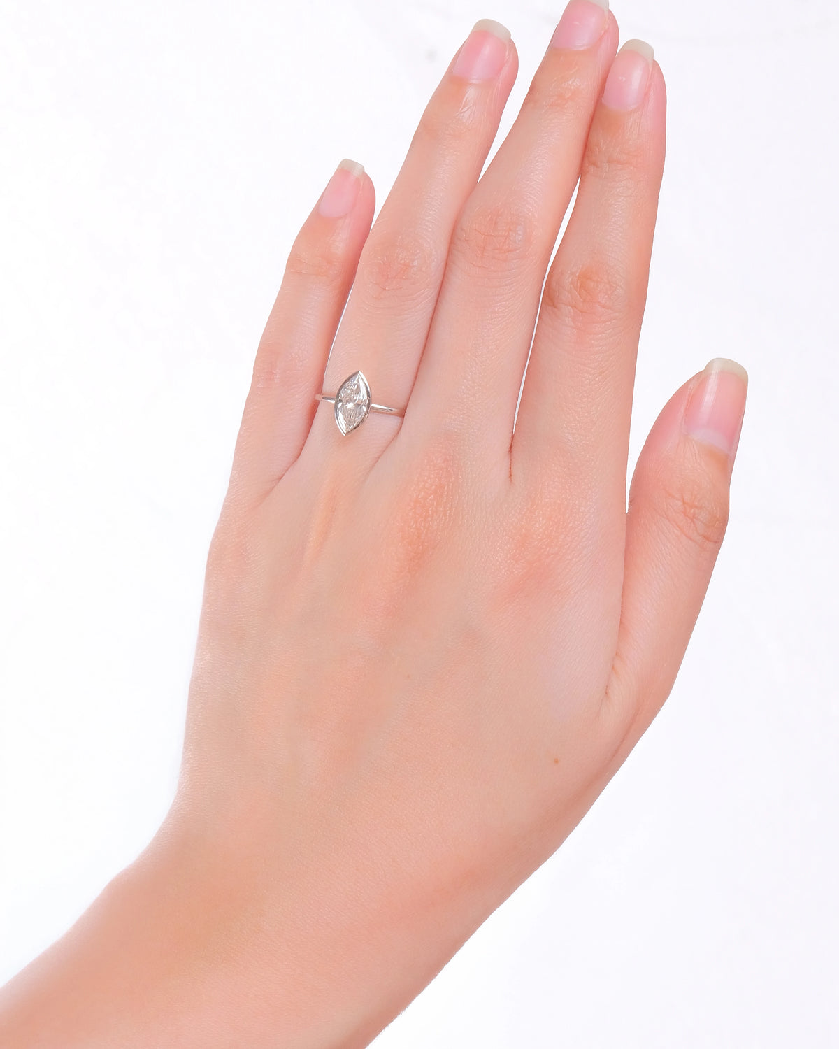 Miya Lab-Grown Diamond Bezel Ring (1.54ct tw.)