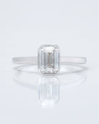 1.05 Carat Alisson Bezel Engagement Ring
