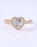 1.04 ct Cornelia Halo and Accent Band