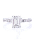 Miko Lab-Grown Diamond Hidden Halo Ring (2.49ct tw.)