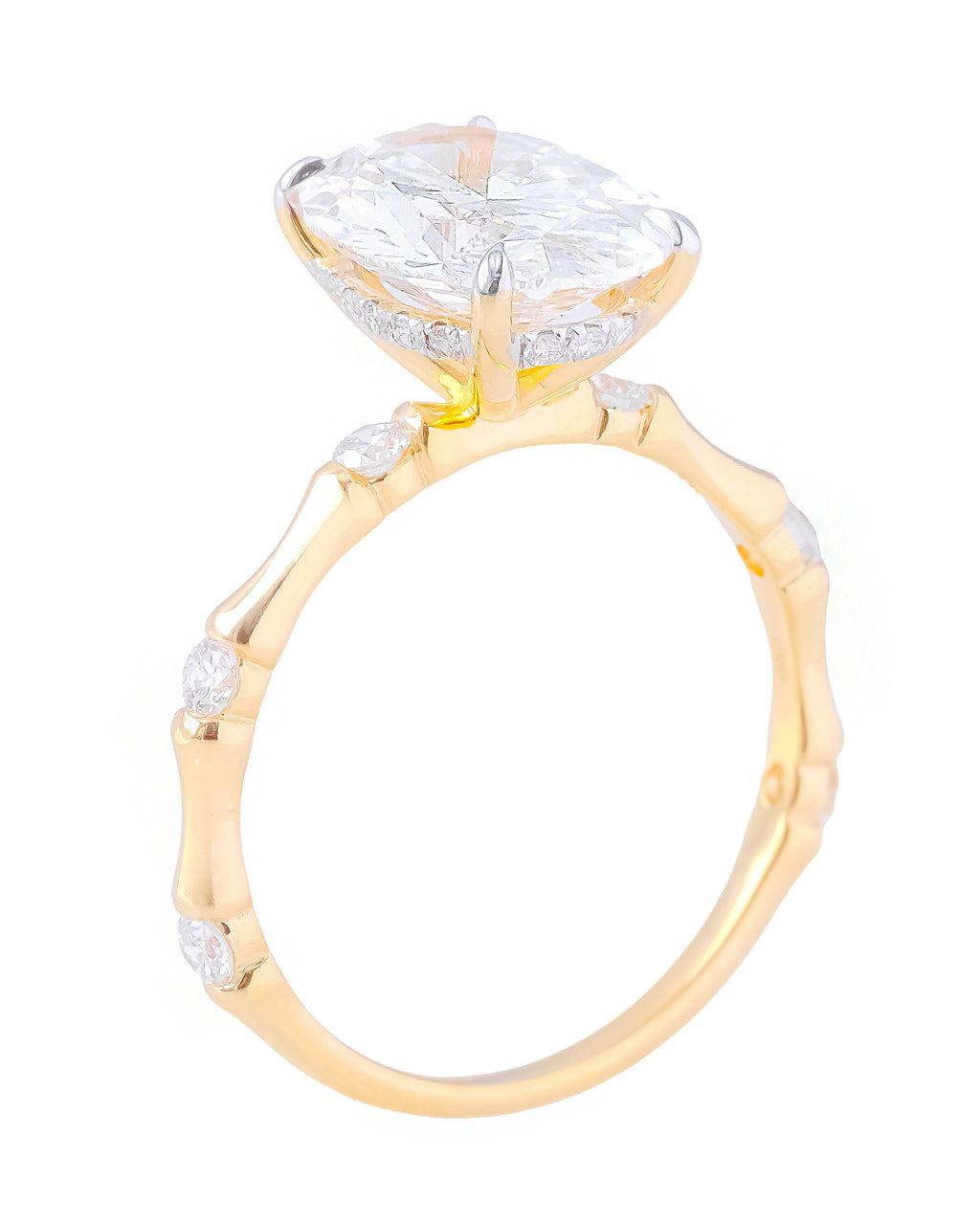 Philia Lab-Grown Diamond Hidden Halo Ring (3.0ct tw.)