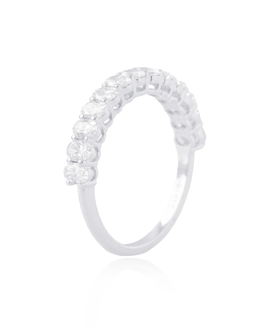 Prisca Lab-Grown Diamond Half Eternity Ring (1.13ct tw.)