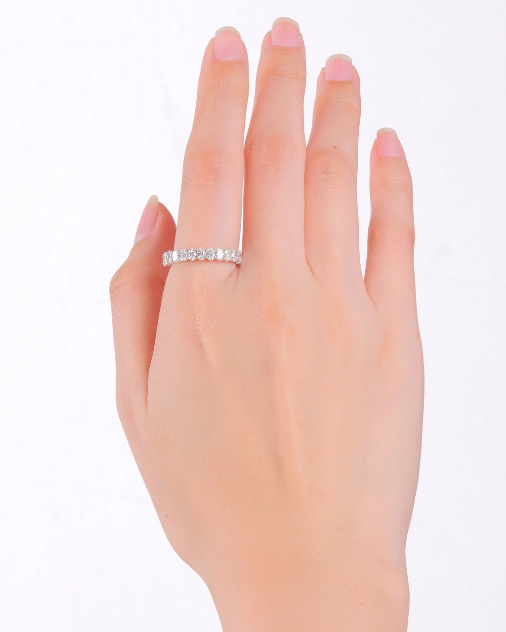 Prisca Lab-Grown Diamond Half Eternity Ring (1.13ct tw.)