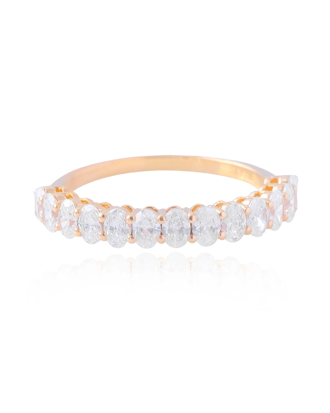 Prisca Lab-Grown Diamond Half Eternity Ring (1.19ct tw.)