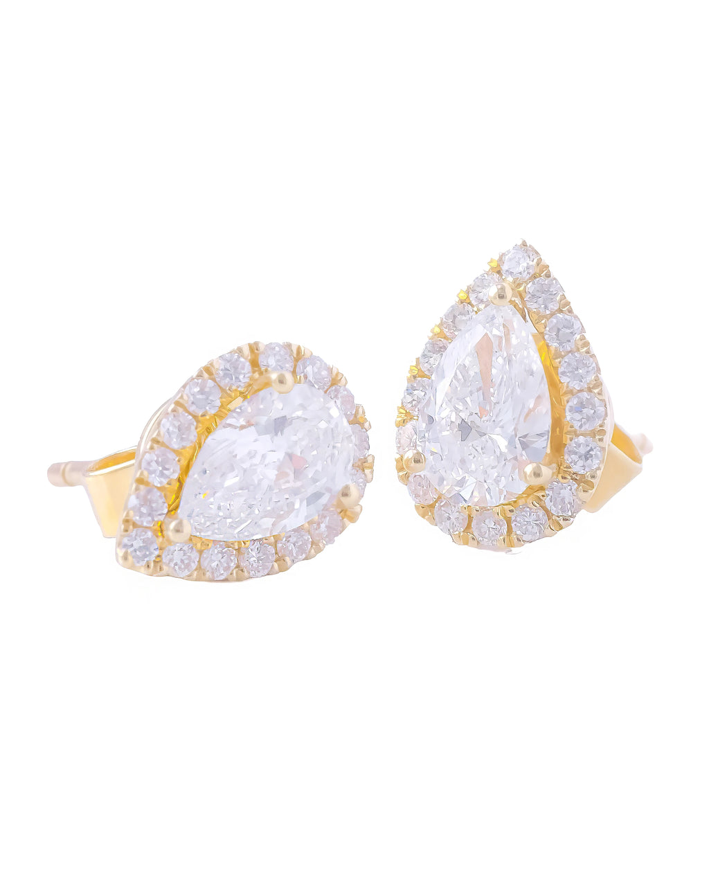 Fawn Lab-Grown Diamond Jacket Stud Earrings (1.324ct tw.)