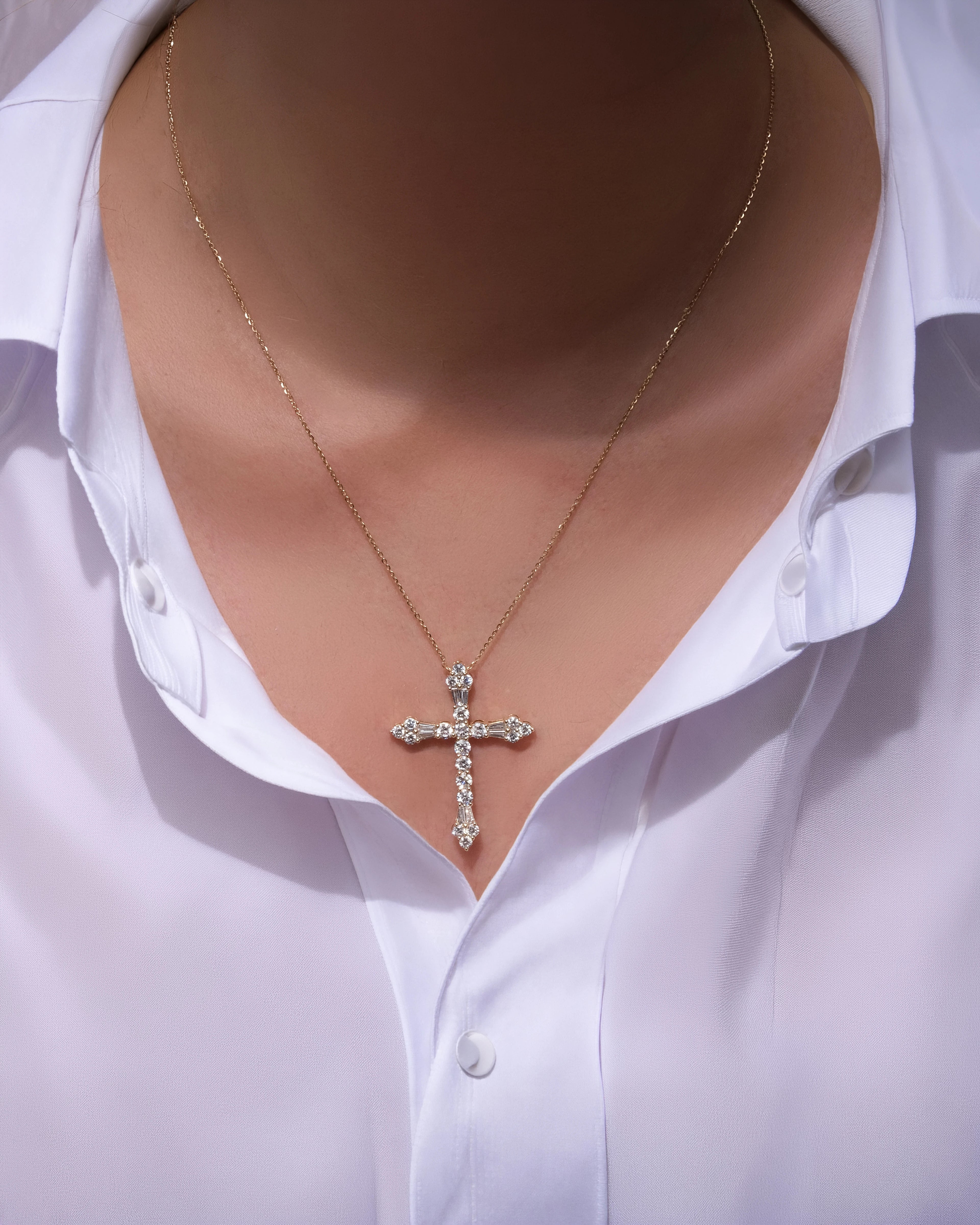 Ariel Cross Necklace