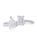 Oberon Lab-Grown Diamond Toi et Moi Ring (1.618ct tw.)
