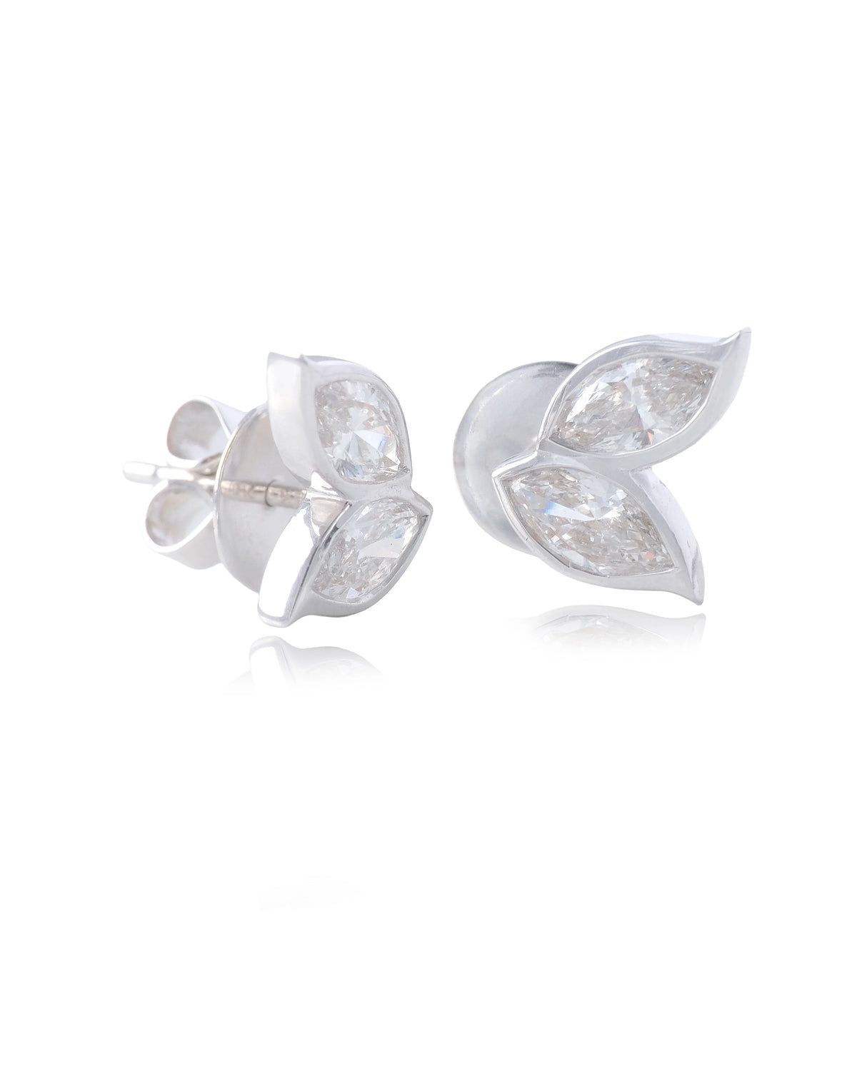 Florence Lab-Grown Diamond Stud Earrings (1.05ct tw.)