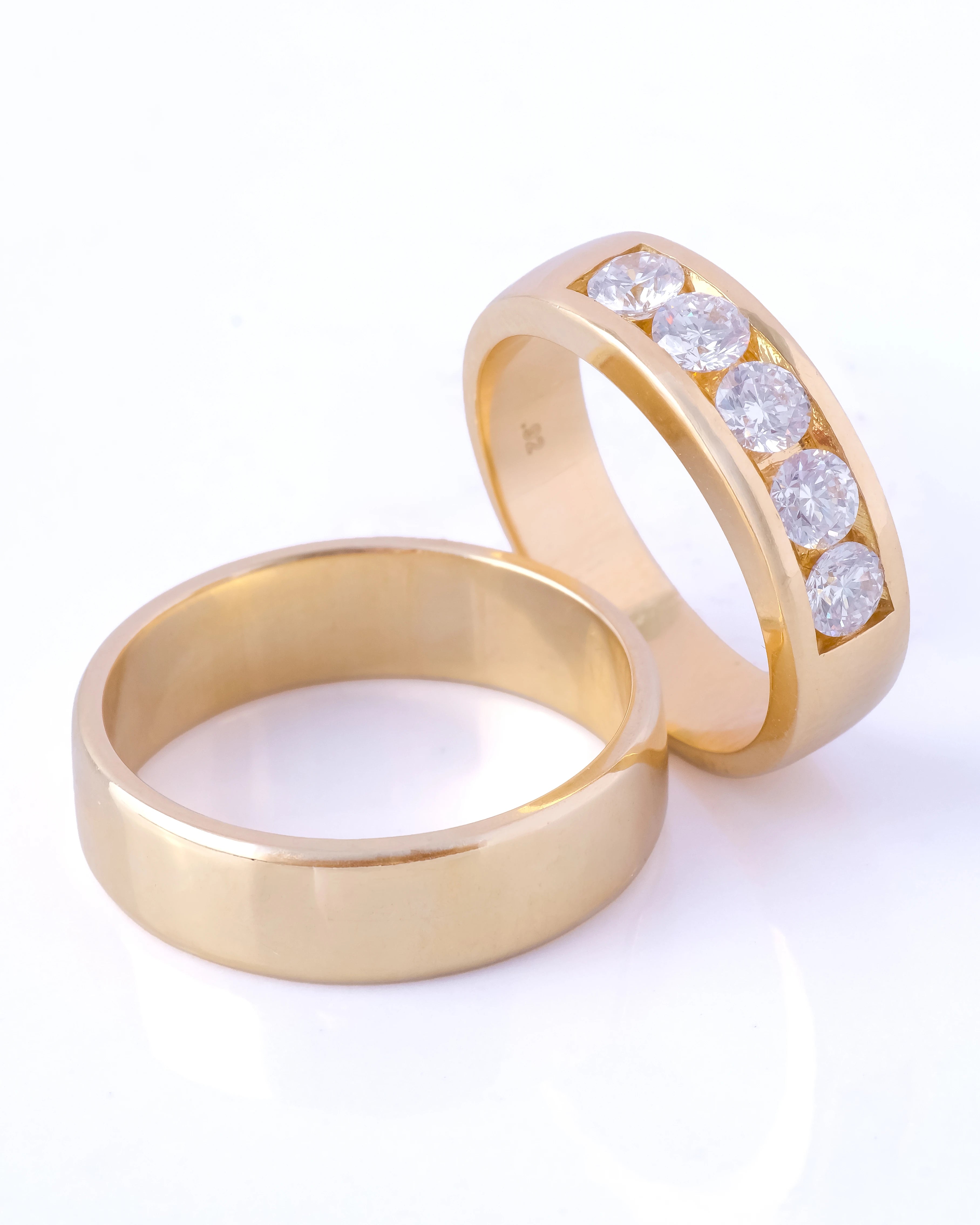 Frame Wedding  Band